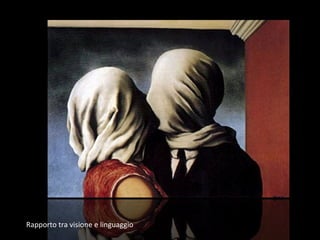 Rapporto tra visione e linguaggio 