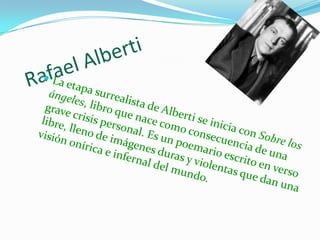 Diego RiveraCayo en la tentación al igual que muchos artistas de la época de caer en el surrealismo, a pesar de que también se encuentra ligado a lo que es el muralismo mexicano. Entre las obras que creo con este estilo fueron: La Mujer de Blanco y la Tentación de San Antonio entre otras.