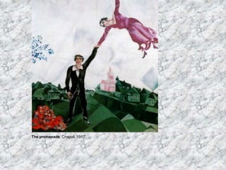 The promenade, Chagall, 1917,
 