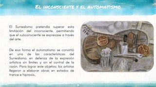 El inconsciente y el automatismo
7