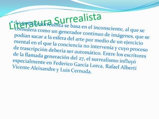 Surrealismo diapositivas