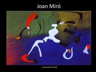 Joan Miró Composition (1933) 