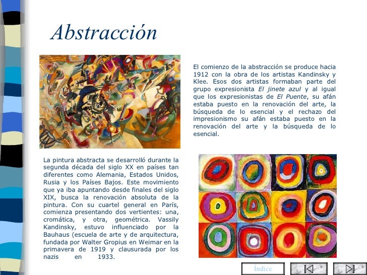 Surrealismo,Abstracción