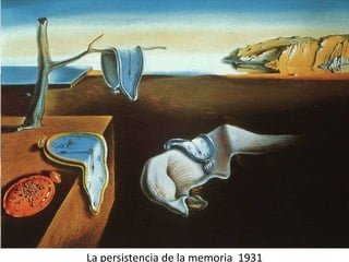 La persistencia de la memoria 1931
 