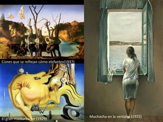 Cisnes que se reflejan cómo elefantes(1937)




                                              Muchacha en la ventana (1925)
El gran masturbador (1929)
 