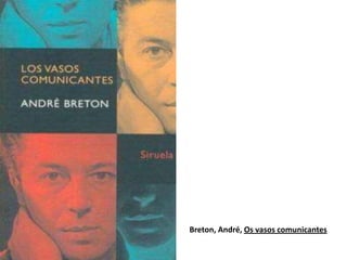 Breton, André, Os vasos comunicantes
 