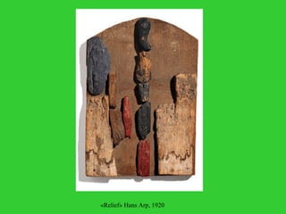 «Relief» Hans Arp, 1920 