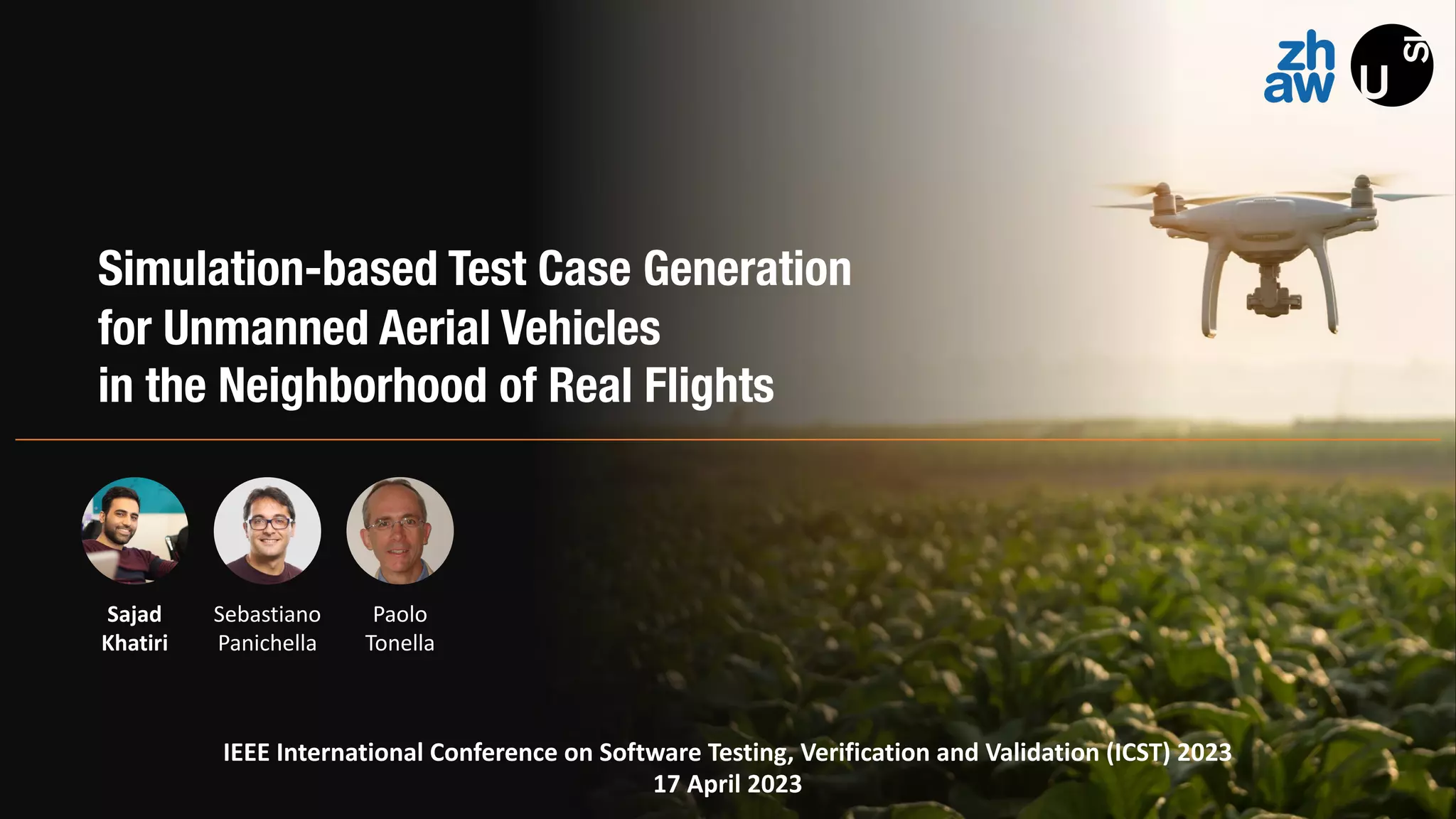 Simulation Based Test Simulation-based Test Case Generation for Unmanned Aerial Vehicles in ...