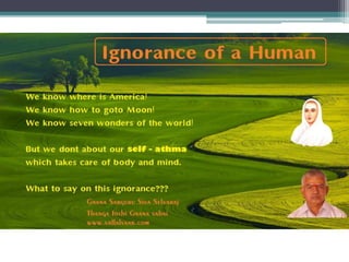 Surrender to lotus feet