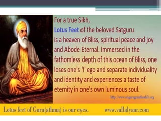 Surrender to lotus feet