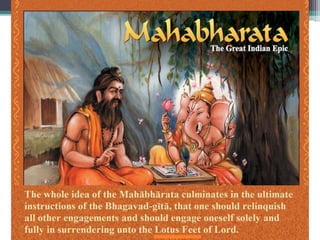 Surrender to lotus feet