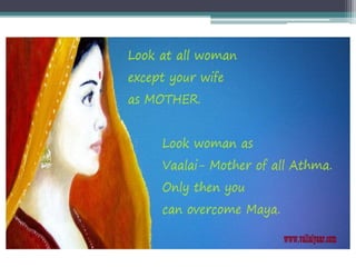 Surrender to lotus feet