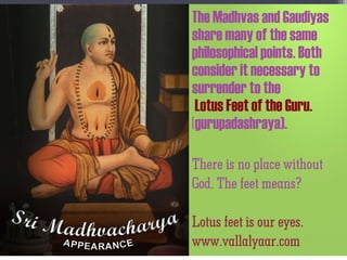 Surrender to lotus feet