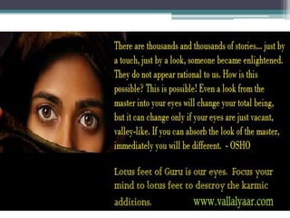 Surrender to lotus feet