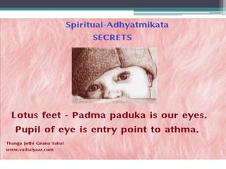 Surrender to lotus feet