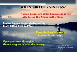 Surrender to lotus feet