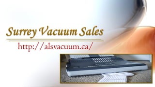 Surrey Vacuum Sales