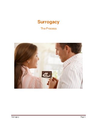 Surrogacy
             The Process




Surrogacy                  Page 1
 