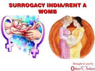 SSUURRRROOGGAACCYY IINNDDIIAA//RREENNTT AA 
WWOOMMBB 
Brought to you by 
 