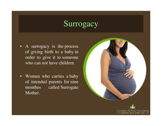 Surrogacy in ontario