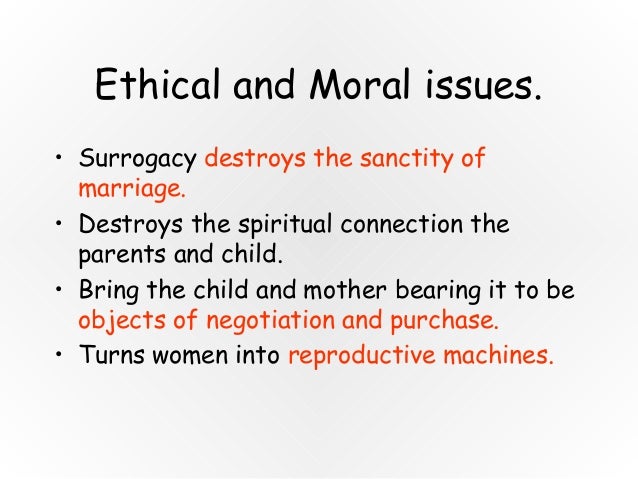 Ethical and Legal Dilemmas of Surrogacy