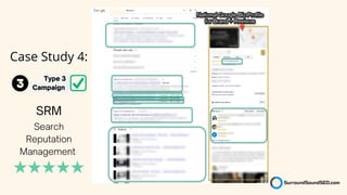 Search
Reputation
Management
SRM
Case Study 4:
 