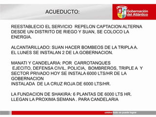 150 FAMILIAS EN LOMA ALTA BOLIVAR