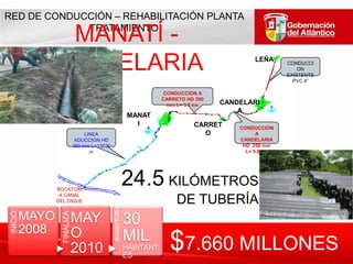 SANTA LUCÍA- CARR.ORIENTALESTADO INICIAL$7.593 MILLONES 