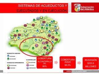 LEÑACONDUCCION EXISTENTE PVC 4”CONDUCCION A CARRETO HD 300 mm L= 5.6 kmCANDELARIAMANATICARRETOCONDUCCION A CANDELARIA HD  250 mm L= 5.9 kmLINEA ADUCCION HD 350 mm L=13030 mBOCATOMA CANAL DEL DIQUERED DE CONDUCCIÓN – REHABILITACIÓN PLANTA TRATAMIENTO MANATÍ - CANDELARIA24.5KILÓMETROS DE TUBERÍA$7.660 MILLONES 