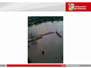 CAUDALES 27/11/10A CartagenaA Barranquilla14.100 m3/seg1.300 m3/segCalamar15.400 m3/segRio Magdalena