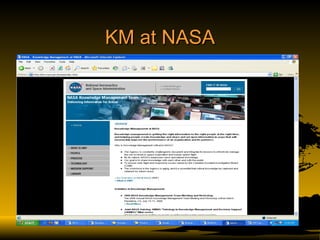 KM at NASA 