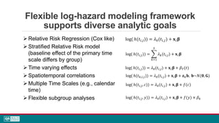 Survival Analysis With Generalized Additive Models | PPTX