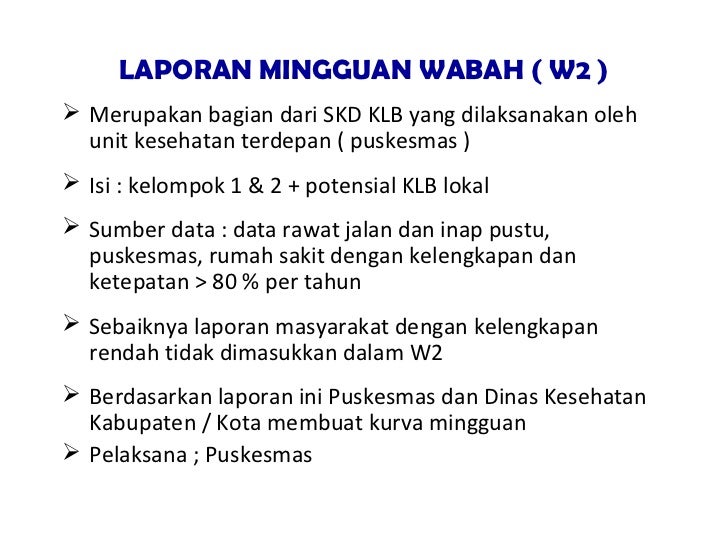 Surveilans Potensi Klb