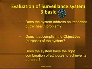 Enumeration of Reporting units