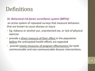 Surveillance | PPTX