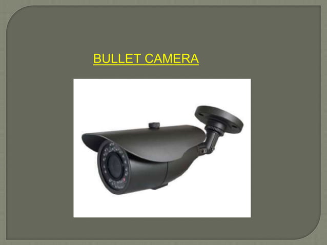 Surveillance camera control system | PPT | Free Download