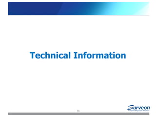 Technical Information
15
 