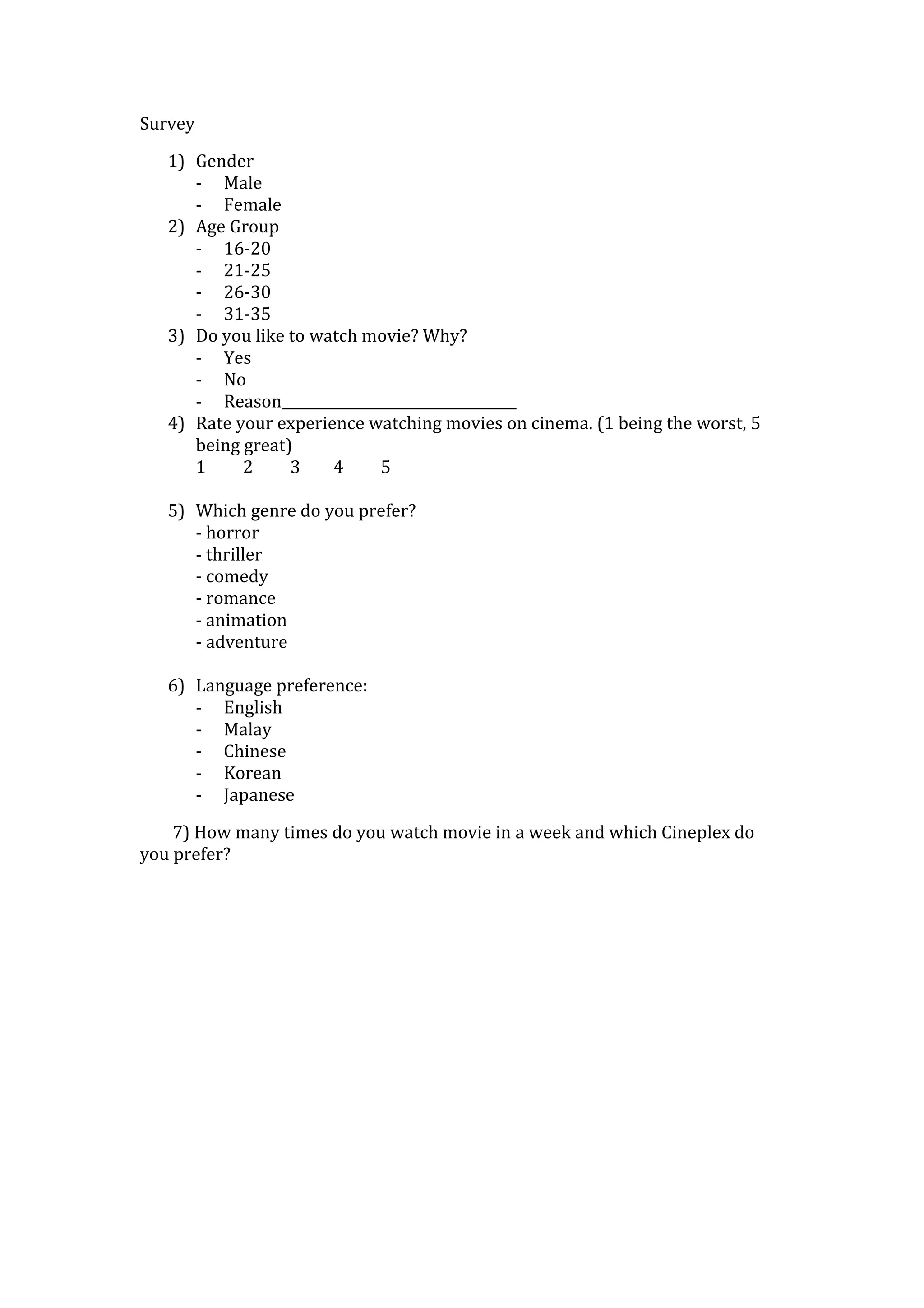 Survey PDF