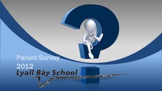 Parent Survey
2012
 
