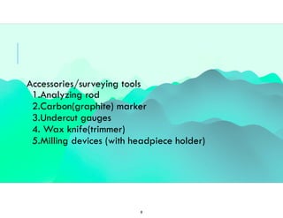 Surveying in removable partial denture.. | PDF