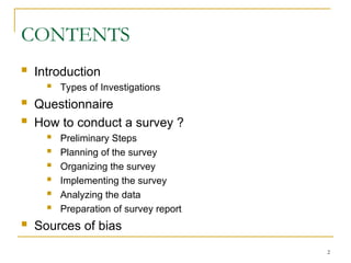 Comprehensive Guide to Survey Procedures and Questionnaire Design | PPT