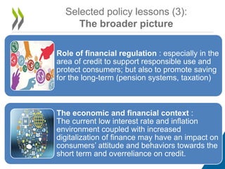 OECD INFE International Survey of Adult Financial Literacy Competencies ...