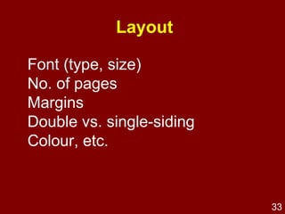 Control over some extraneous variables 