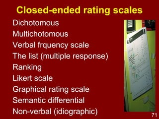 A measuring instrument 