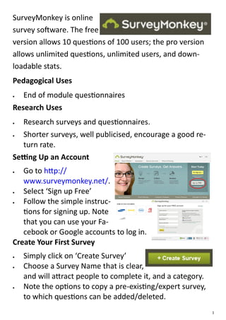 Survey Monkey PDF