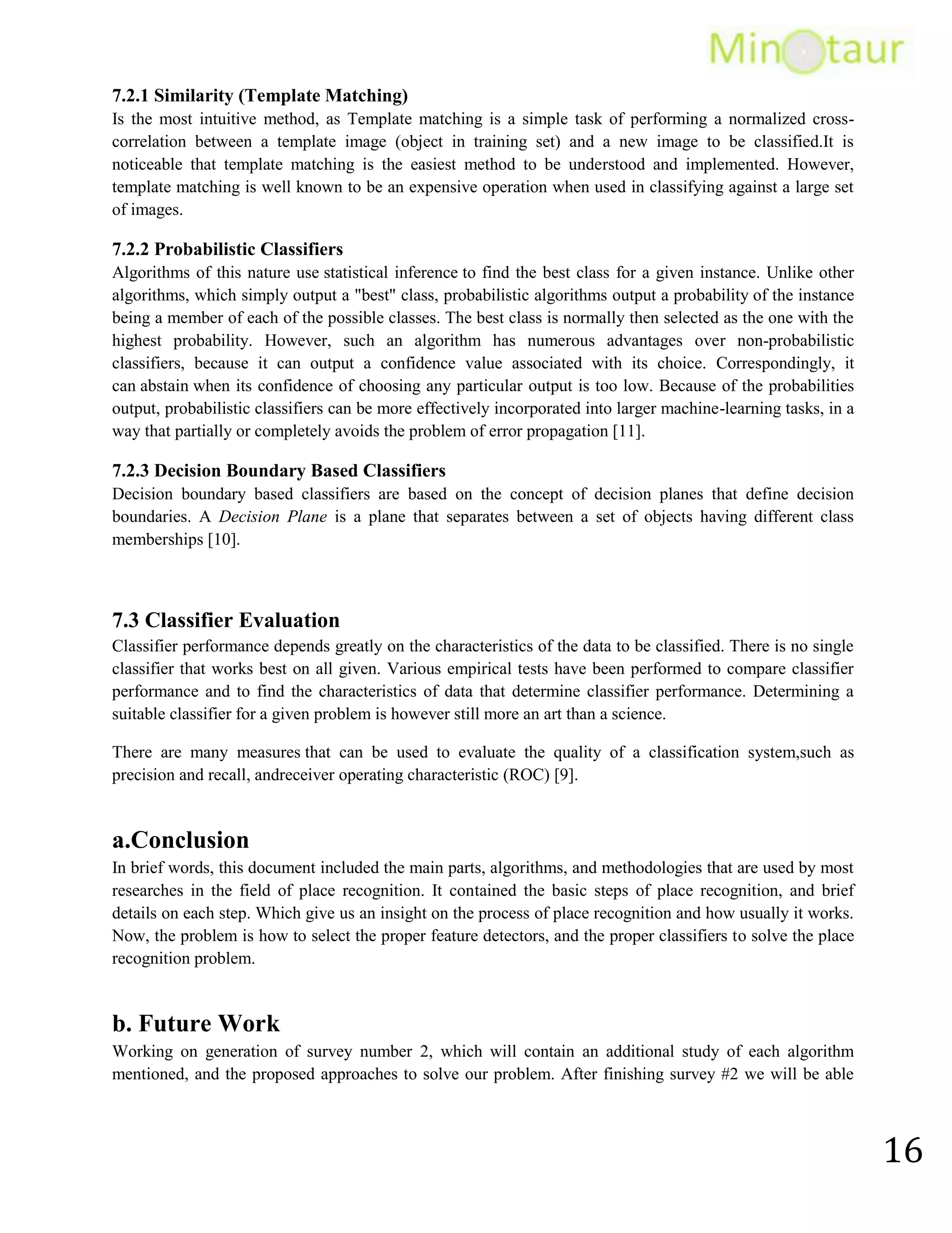 Survey 1 (project overview)