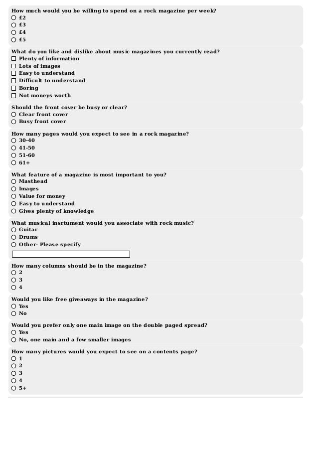 Pets Questionnaire