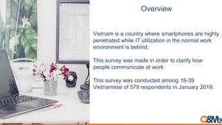 Survey about Vietnam biz communications 030419 | PDF