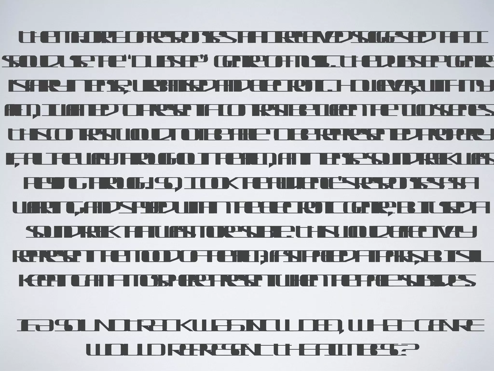T e a ry fep ne t t r e e sget t t
    h mj ito r ossh Ie ivd ugs d h I
         o     s      a c         e a
solue h “D bt ” gne f uicT e us p er
 hu s t
      d    e us p er o ms. h dbt gne
                e                   e
 isalin neubne ad l t n . H wvr it m
    f y t s; raisd n e c oic o ee wh y
     ir e              er         ,
f , I at t peet cn a bten h tos ns
 il wn d o r n a ot s e e t w c e.
  m       e    s      rt w     e      e
 T is ot swu nt e b t b r r et po ey
   h cn a ol o b al o e e e n d rpr
         rt d         e      ps e       l
if lh wyhogoth f , a in ne ont c ws
  , a t a t uhu t il n t s sud ak a
     le     r        em     e      r
    p y ghog. S, I o t ad ne r p ne a a
    lin t uh o t kh uiec’se oss s
     a    r       o   e        s
  wrin, ad t e wh t e c oic er bt sd
    a g n s yd it h l t n gne u ue a
      n      a     in e e r     ,
    sud akht a m r sbeT is oleete
    ont c t ws oe ut. h wu fc l
         r   a          l      d f iv y
  r r eth m o o t f ; ft ae apr, btt
   e e n t o d fh il a pcd t a s u sl
    ps     e        em s          t    il
   kein a a ope peet hn h pc sbids
    ep g n t shr r n we t ae us e.
            m     e s        e

 IAS N T A K A IC U E , W A G N E
 F OU D R C W SN L D D H T E R
     W L R P EE TT E I BS?
      OU D ER SN H F M ET
                     L
 