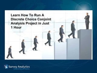 Introduction  Learn How To Run A  Discrete Choice Conjoint Analysis Project in Just  1 Hour 